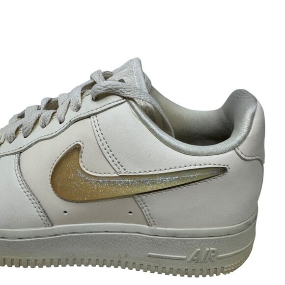 Nike Air Force 1 '07 SE Low Jelly Jewel Pale Ivory White size 6.5 sneakers - Picture 6 of 15